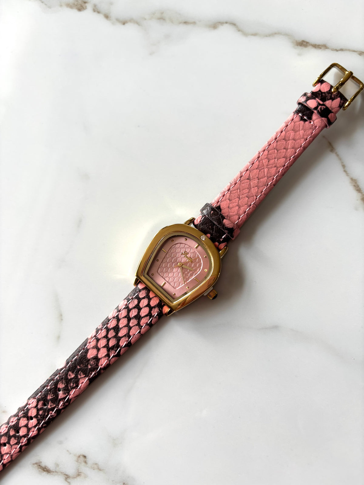 PINK SNAKE WATCH