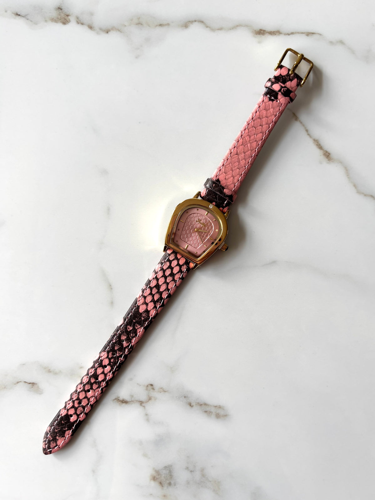 PINK SNAKE WATCH
